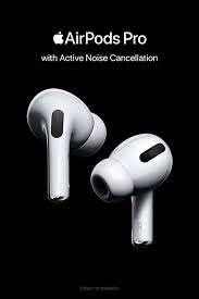 Airpods Pro With Active Noise Cancellation In 2020 Airpods Pro Cool Things To Buy Apple Products
