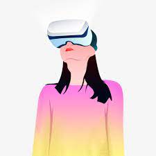 Subpng offers free virtual reality clip art, virtual reality transparent images, virtual reality vectors resources for you. Women Who Experience Virtual Worlds With Vr Glasses Fashion Creative Cartoon Png Transparent Clipart Image And Psd File For Free Download