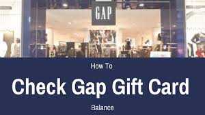 Click  here to use the store locator feature to find a nearby store location. How To Check Gap Gift Card Balance