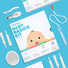Soft bristles + massage beads makes baby bath time feel like the spa and calms baby for bedtime. Fridababy Baby Basics Kit