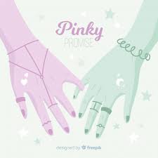 300 x 250 jpeg 10 кб. Free Vector Pinky Promise Background