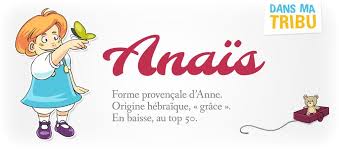 Anais Un Prenom Delicatement Parfume Anais Prenom Signification Prenom