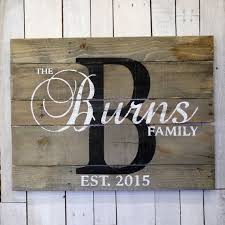 Custom Wedding Gift Custom Name Sign Pallet Last Name Wood Sign Rustic Family Established Sign Distress Wood Pallet Crafts Last Name Wood Sign Wooden Signs