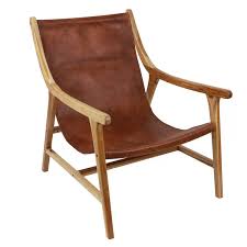 Mancheer Armchair Leather Side Chair Leather Sling Chair Side Chairs