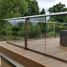 Renters can opt for removable vinyl tiles, wooden decking or simply an outdoor rug. Best Selling Aluminum U Channel Glass Railing For Balcony Design China U Channel Glass Railing Glass Railing Made In China Com
