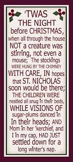 The Night Before Christmas Poem Written By Clement Clarke Moore The Night Before Christmas Christmas Magic Merry Little Christmas