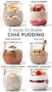 6 Easy Healthy Chia Pudding Recipes Recipe Chia Pudding Recipes Healthy Chia Seed Recipes Pudding Chia Pudding