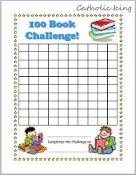 Printable Reading Charts For Kids 20 Book Challenge 40