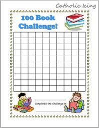 printable reading charts for kids 20 book challenge 40