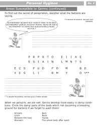 Personal Hygiene Worksheets For Kids Level 3 2 Jpg 1240 1650 Personal Hygiene Worksheets Worksheets For Kids Personal Hygiene