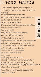School Hacks School Hacks 1 After Writing A Paper Copy And Paste It On To Google Translate And Listen School Hacks High School Hacks Life Hacks For School