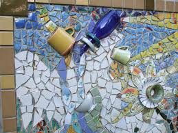 My Garden Wall Mosaic Mosaic Designs Mosaic Mosaic Art
