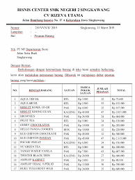 Contoh surat pesanan barang jasa. Contoh Surat Pesanan Barang Viy Blog