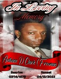 Memories of Antoine Derrell Clark, Sr.