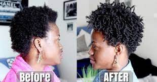 Apply a good amount of product starting from the roots to the ends of your hair. A Simple Finger Coil Style Tutorial For Short 4c Natural Hair Hair Styles 4c Natural Hair Short Natural Hair Styles