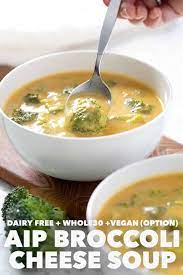 Aip Broccoli Cheese Soup Recipe Broccoli And Cheese Aip Paleo Recipes Healthy Winter Meals