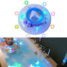 This particular mom took the disco to the bathroom. Waterproof Led Bath Light Battery Powered Bathtub Light For Kids Baby Underwater Disco Spa Bathtub Light With 7 Color Changing Floating Bath Lamp Light Water Toys Pond Lights Garden Outdoors Umoonproductions Com