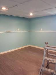 1x4 And Luan Ceiling Drop Ceiling Updating House Dropped Ceiling Cozy Living