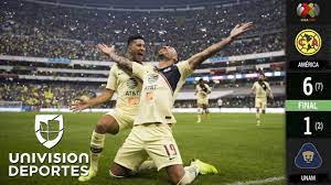 America thrashes pumas, books clasico joven final. America 6 1 Pumas Goles Y Resumen Semifinal Partido De Vuelta Liga Mx Youtube