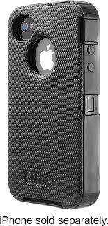 Iphone 4s owners looking for premium cases need look no. Best Buy Otterbox Defender Series Case For Apple Iphone 4 And 4s Black 63 1573 05 Bb