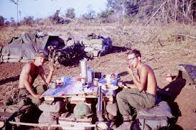 Katum base camp, Christmas dinner, Dec ...