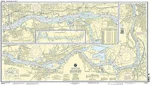 Noaa Chart Delaware River Smyrna River To Wilmington 46th