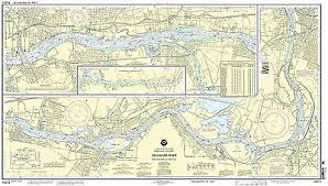 Noaa Chart Delaware River Smyrna River To Wilmington 46th
