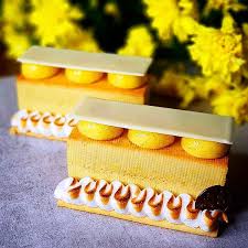 Tarte Au Citron Revisitee Composition Lemon Pate Sablee Lemon Sponge Cake Lemon Lime Backed Cream Lemon Lime Curd Ita Fine Dining Desserts Desserts Food