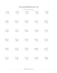 Fractions And Decimals Worksheets Grade 7 Homeontheranch Info