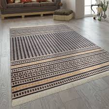 Short Pile Carpet Stripe Pattern Gray Yellow Carpet Pattern Short Stripe Yellow Teppich Gelb Teppich Wohnzimmer Wohnzimmer Teppich