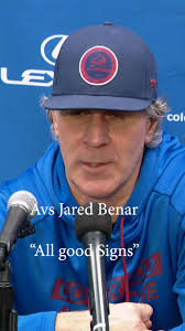 Avs coach Jared Bednar: 'All good signs for our team right now'