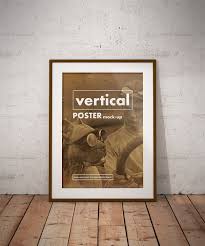 Download Vintage Posters Frame Mockup Free Mockup Movie Wall Art Poster Frame Frame Mockup Free