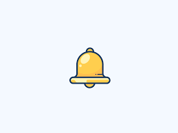 Bell Alarm Timer Time Work Wave Outlane Outline Design Loop Graphics Web Vector Icon After Effects Motio Youtube Logo Youtube Design Youtube Banner Backgrounds