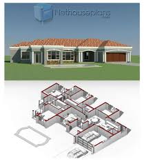 4 bedroom house plans one story house cottage floor plans are you looking for a four 4 bedroom house plans on one story with or without a garage. South African House Plans For Sale House Designs Nethouseplansnethouseplans Affordable House Plans