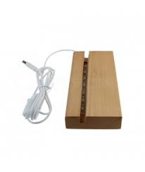 Our oval acrylic bases are ideal for updating older lamps or used as a platform to elevate a cherished object, figurine or architectural piece. Custom Made Wood Led Lamp Base For Acrylic Crystal Plates Lb10 Lamp Bases Wood Lamp Base Lamp
