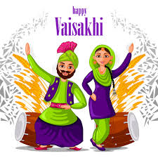 Vaisākhī), also pronounced as baisakhi is observed by hindus and sikhs. Happy Vaisakhi Festival Vector Free Download