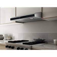 The nxr mm model is an all stainless steel professional style gas range constructed from durable stainless steel, this gas range is designed to be a beautiful centerpiece of hood dimension: Buy Elica Eai436ss Elica Eai436 160 430 Cfm 36 Inch Wide Under Cabinet Range Hood With Cfm Reduction System And Back Aspiration Online In Indonesia B0756n5bqj