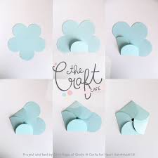 And how to make a liner for that custom envelope! The Craft Cafe Shows You How To Make Flower Envelopes Heart Handmade Uk Diy Envelope Template Paper Crafts Handmade Envelopes
