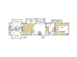 Amtifo a8 fhd 1080p rv wireless backup camera with 7'' touch key dvr split screen monitor rear observation system for rvs,trailers,5th wheels,ir night vision,ip69 waterproof camera with. 37 Foot 3 Bedroom Fifth Wheel Floor Plan Floor Plans How To Plan Flooring