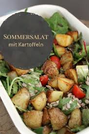 Rezept Sommersalat Vegetarisch Leicht Lavendelblog Leichte Sommersalate Kartoffelsalat Rezept Sommersalat