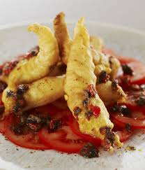 La Recette De Bruno Oger Beignet De Calamar Salade De Tomate A L Anchois Marine Recette Salade Tomate Beignet De Calamar Recette Poisson