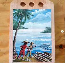 Membuat sketsa ragam hias pada bahan kayu. Contoh Lukisan Di Talenan Kayu Yang Mudah Berbagai Contoh