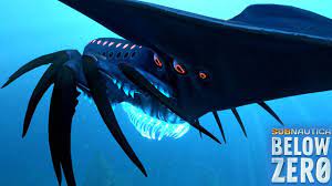 It has an ecosystem in it like the juvenile and it can be entered by the player and can have fauna inside of it (such as brute sharks and small edible prey fish). Shadow Leviathan Is In The Game Subnautica Below Zero Youtube