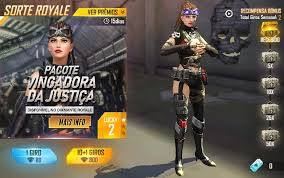 Ao abrir o free fire, você encontrará ao lado do seu nome de jogador a opção de. Nova Skin Do Diamante Royale Free Fire News