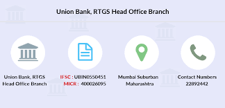 Provide your full name and address, contact details, email address and sign the application clearly. Union Bank Rtgs Head Office Ifsc Code Ubin0550451