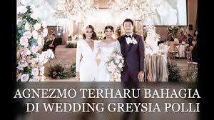 Check spelling or type a new query. Moment Agnezmo Terharu Bahagia Di Wedding Greysia Polii Youtube