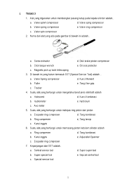 Kunci rachet (rachet wrench) b. Soal Hand Tools Kelas 10 Pilihan Ganda Beserta Jawabannya