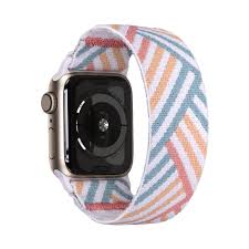 Amazon.com: Tefeca Unity Series Elastic Compatible/Replacement Band for  Apple Watch/Apple Watch Ultra (Bound, XS fits 5.5