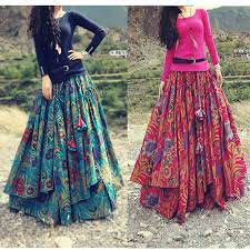 Whatever you're shopping for, we've got it. Designers Autumn Winter Floral Pattern Casual Fashion Long Maxi Skirt For Womens Unique Skirts Design Unique Skirts Long Maxi Skirts