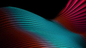 3D Art Wallpaper 4K, 3D background, 3D lines